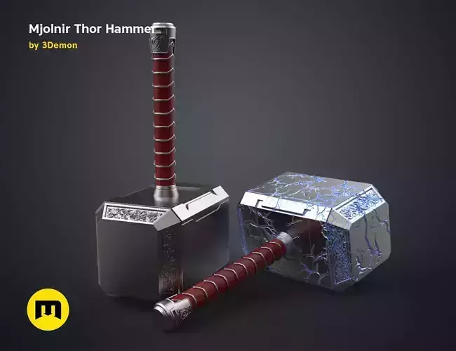 Mjolnir hammer - Love and Thunder 3D print model
