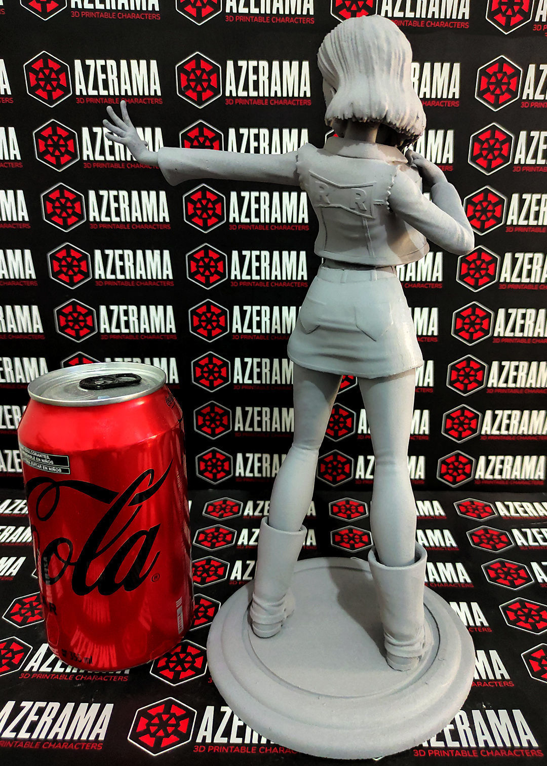 ANDROID 18 STL READY FOR 3D PRINTING 3D print model_7