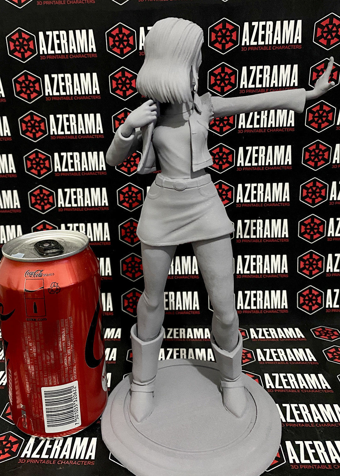 ANDROID 18 STL READY FOR 3D PRINTING 3D print model_8