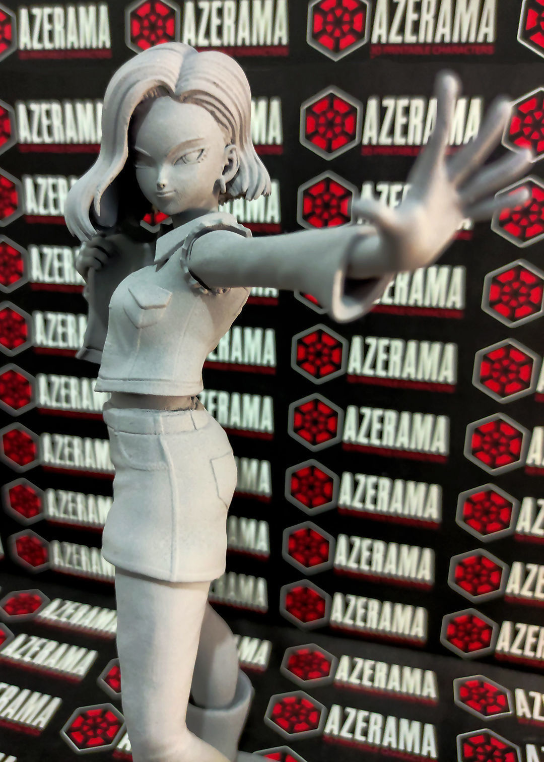 ANDROID 18 STL READY FOR 3D PRINTING 3D print model_2