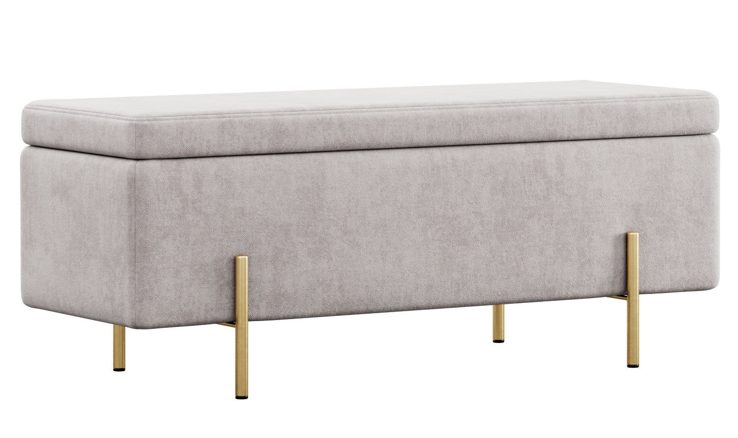 Jodel Upholstered Storage Bench by Everly Quinn 3D model_20