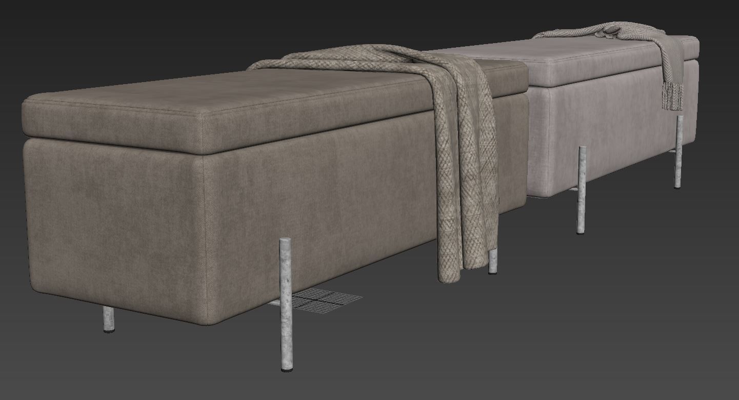 Jodel Upholstered Storage Bench by Everly Quinn 3D model_8