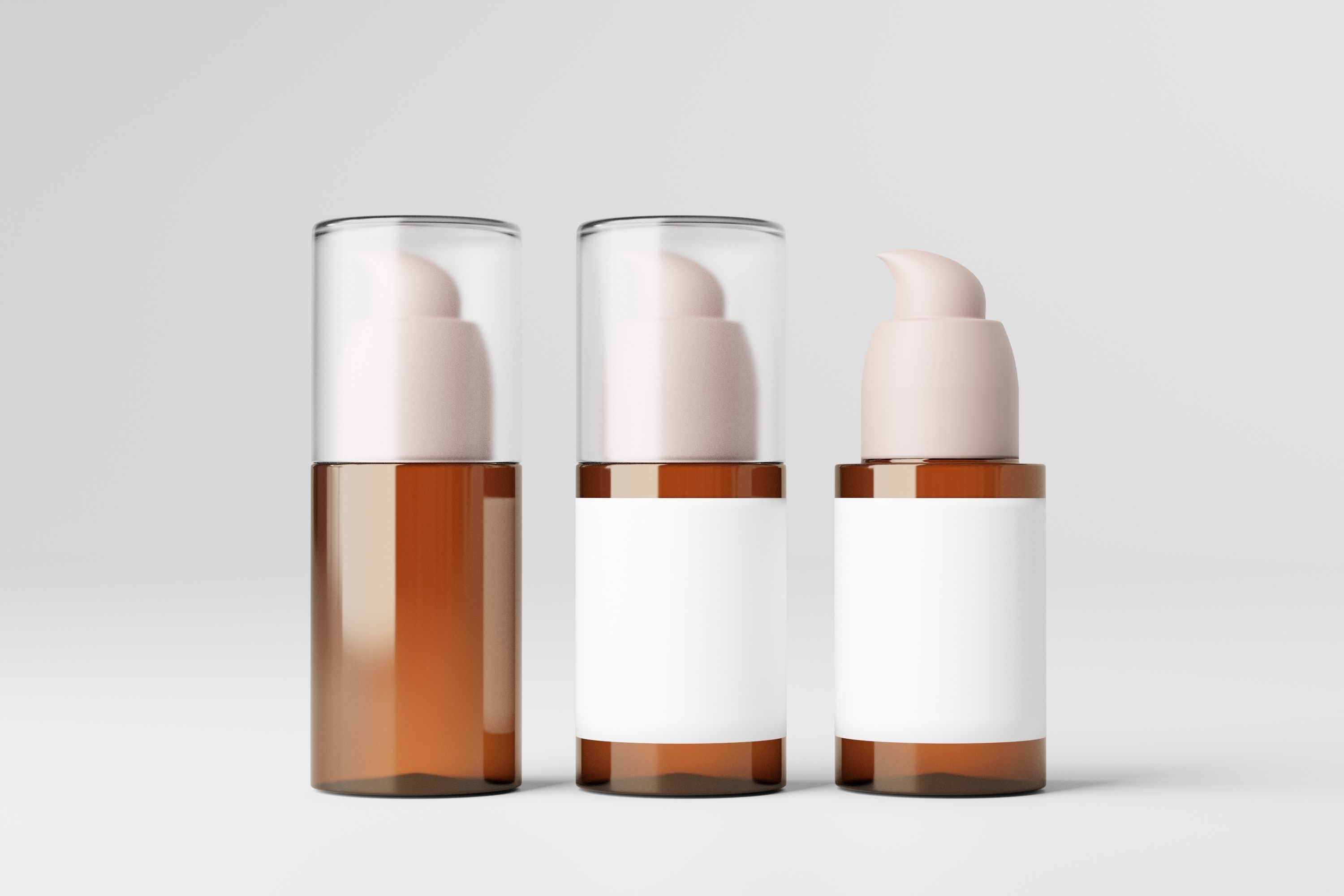 Cosmetic Bottle 3D model_6
