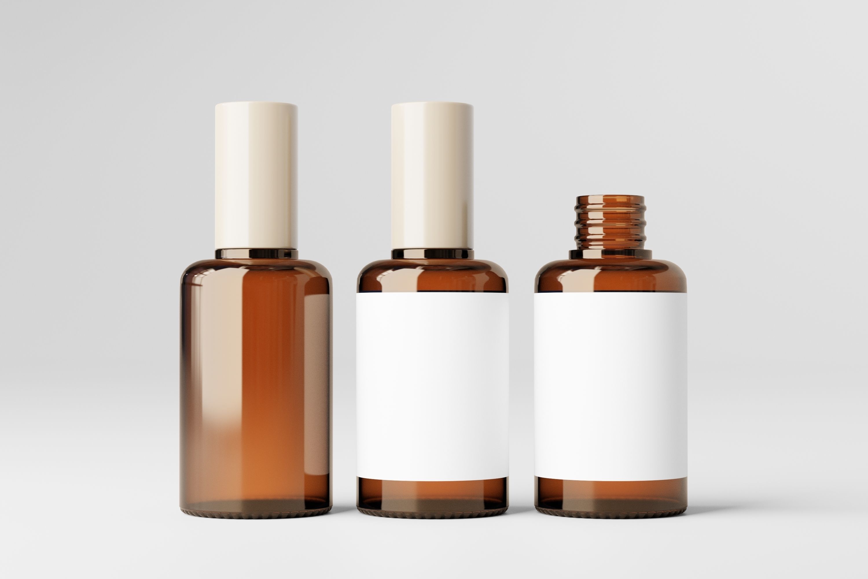 Cosmetic Bottle 3D model_6