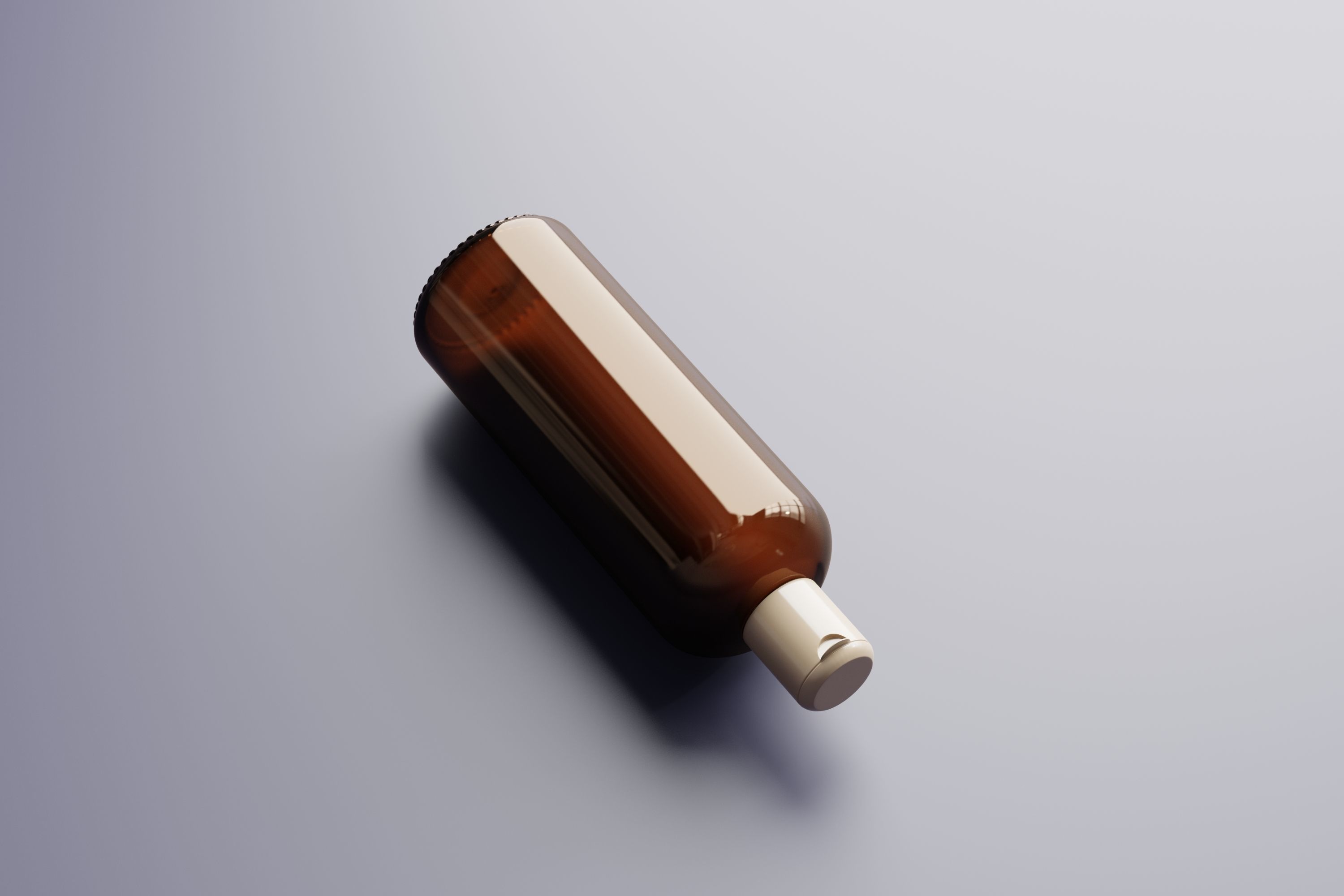 Cosmetic Bottle 3D model_2