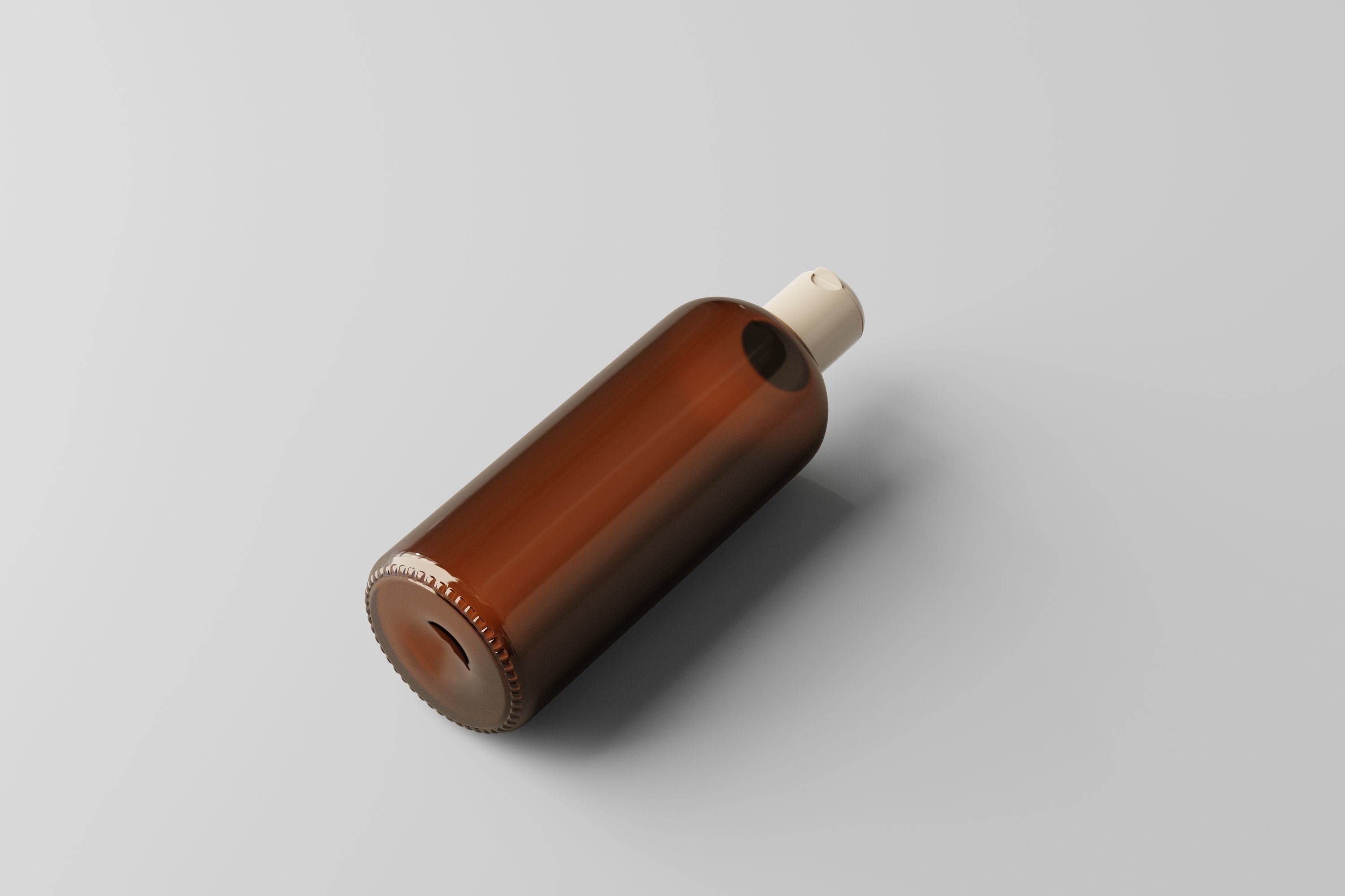 Cosmetic Bottle 3D model_3