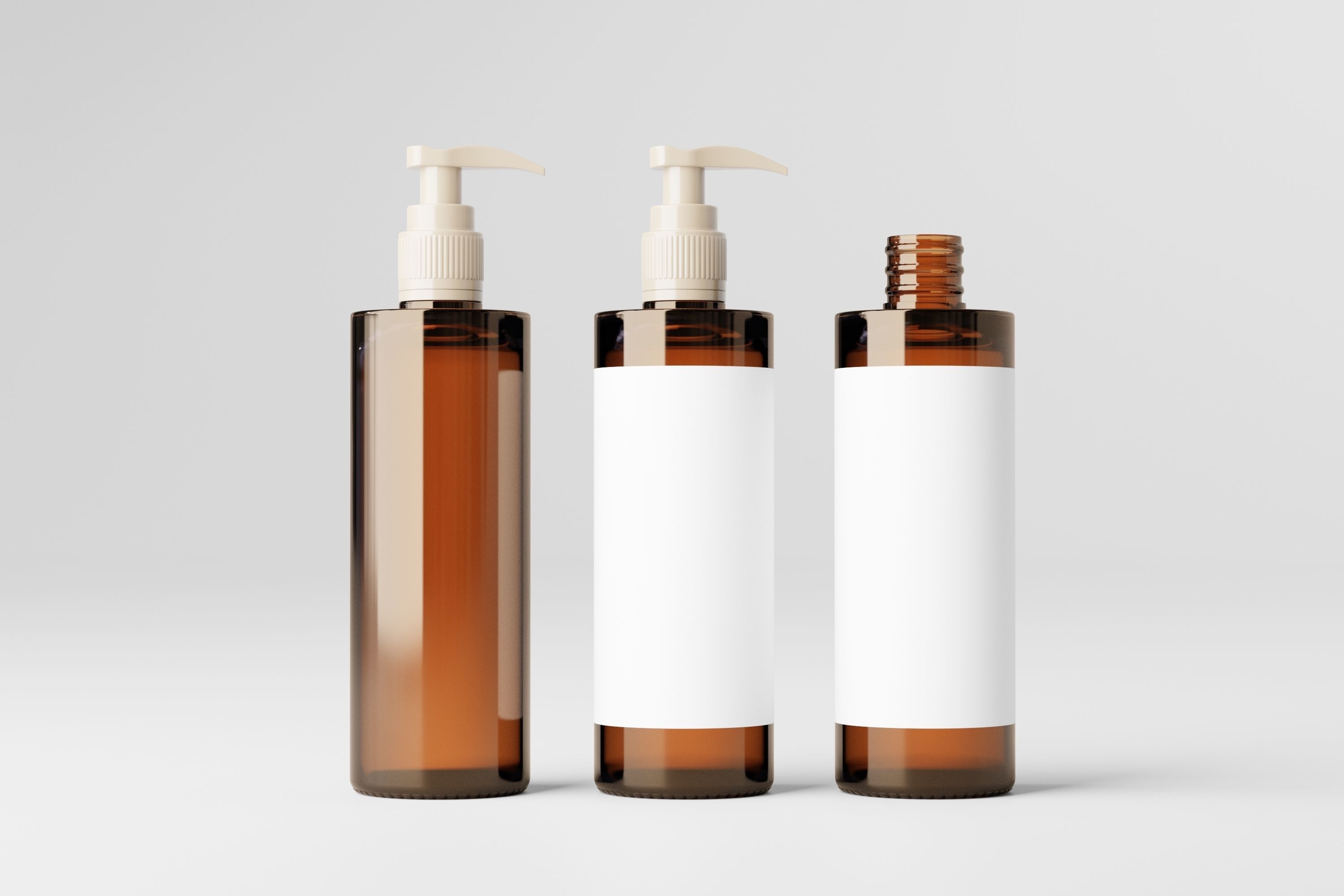 Cosmetic Bottle 3D model_6