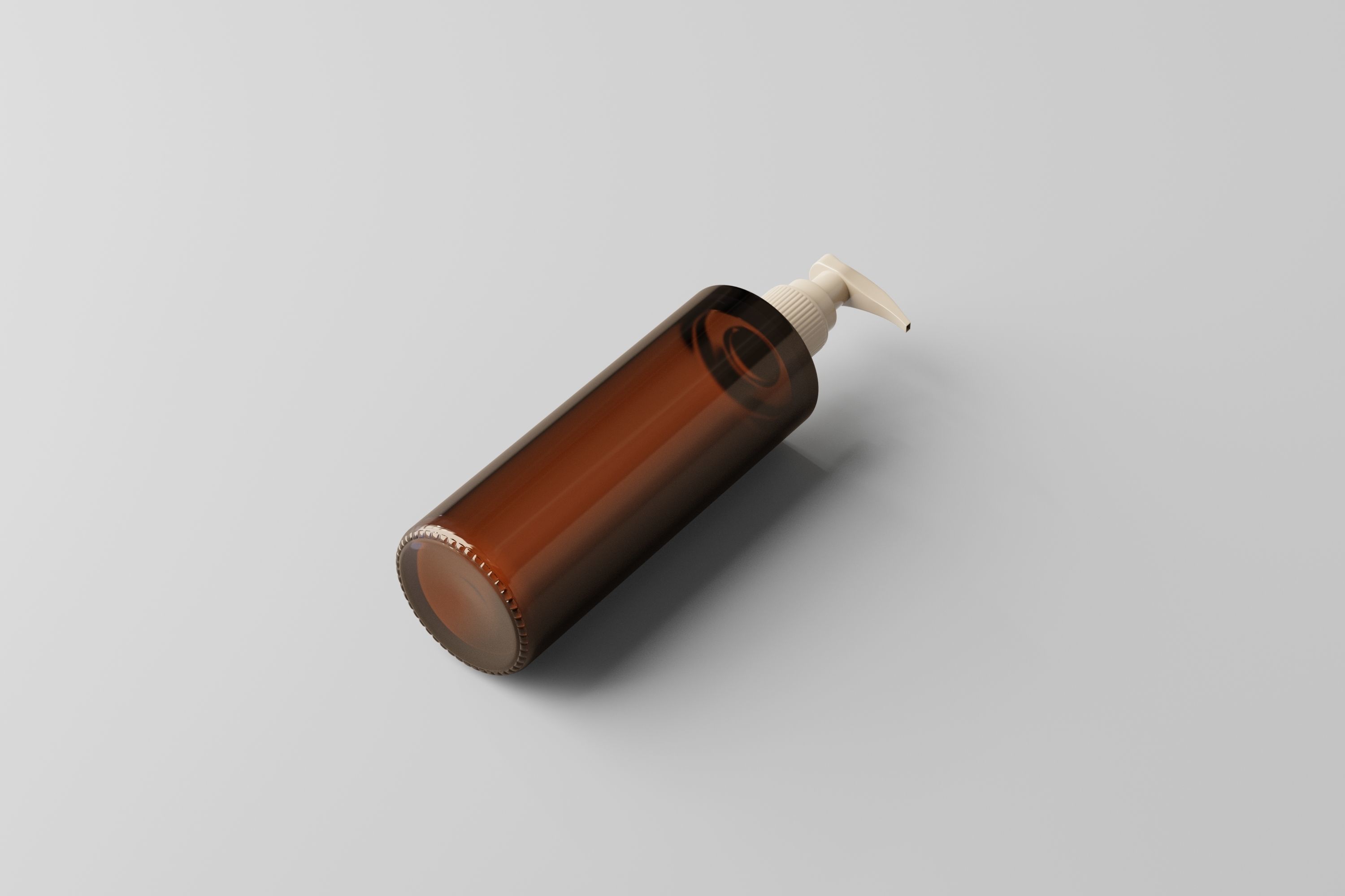 Cosmetic Bottle 3D model_3