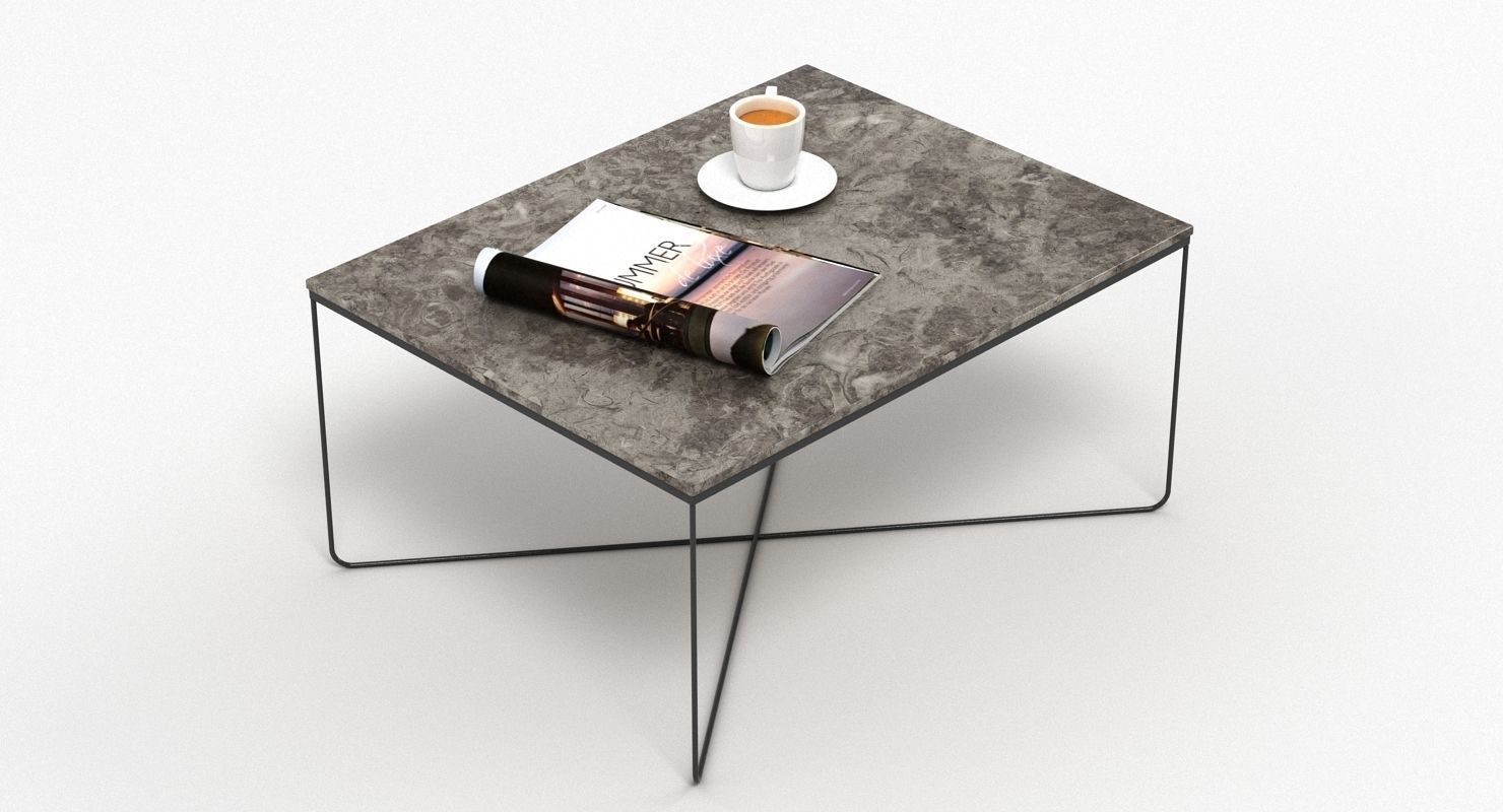 Side Table 2 3D model_4