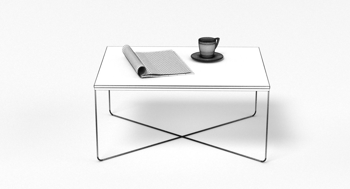 Side Table 2 3D model_10