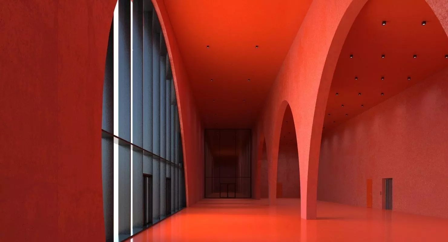 Art Gallery 10 3D model_0