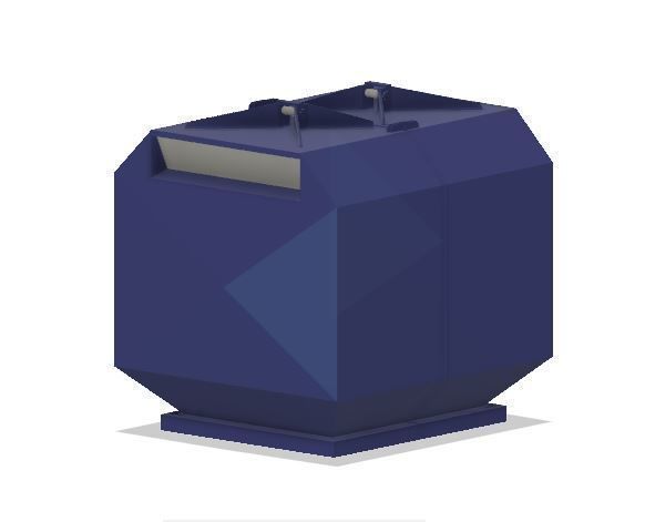 Model Railway - Recycling Banks 3D print model_2