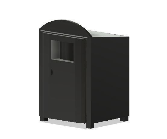 Model Railway - Recycling Banks 3D print model_1