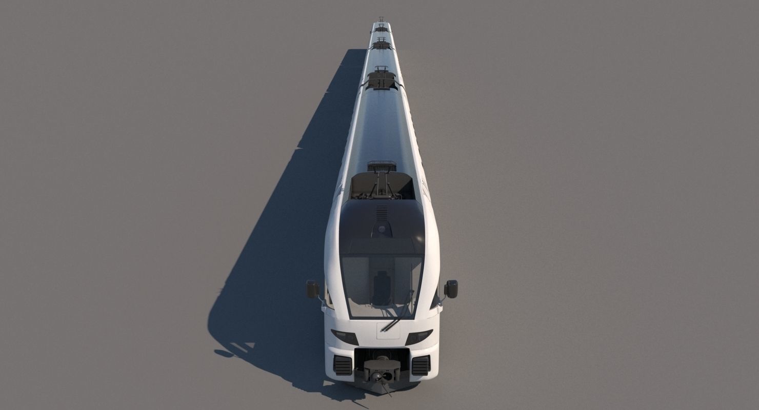 Stadler Dosto Passenger Train 3D model_4