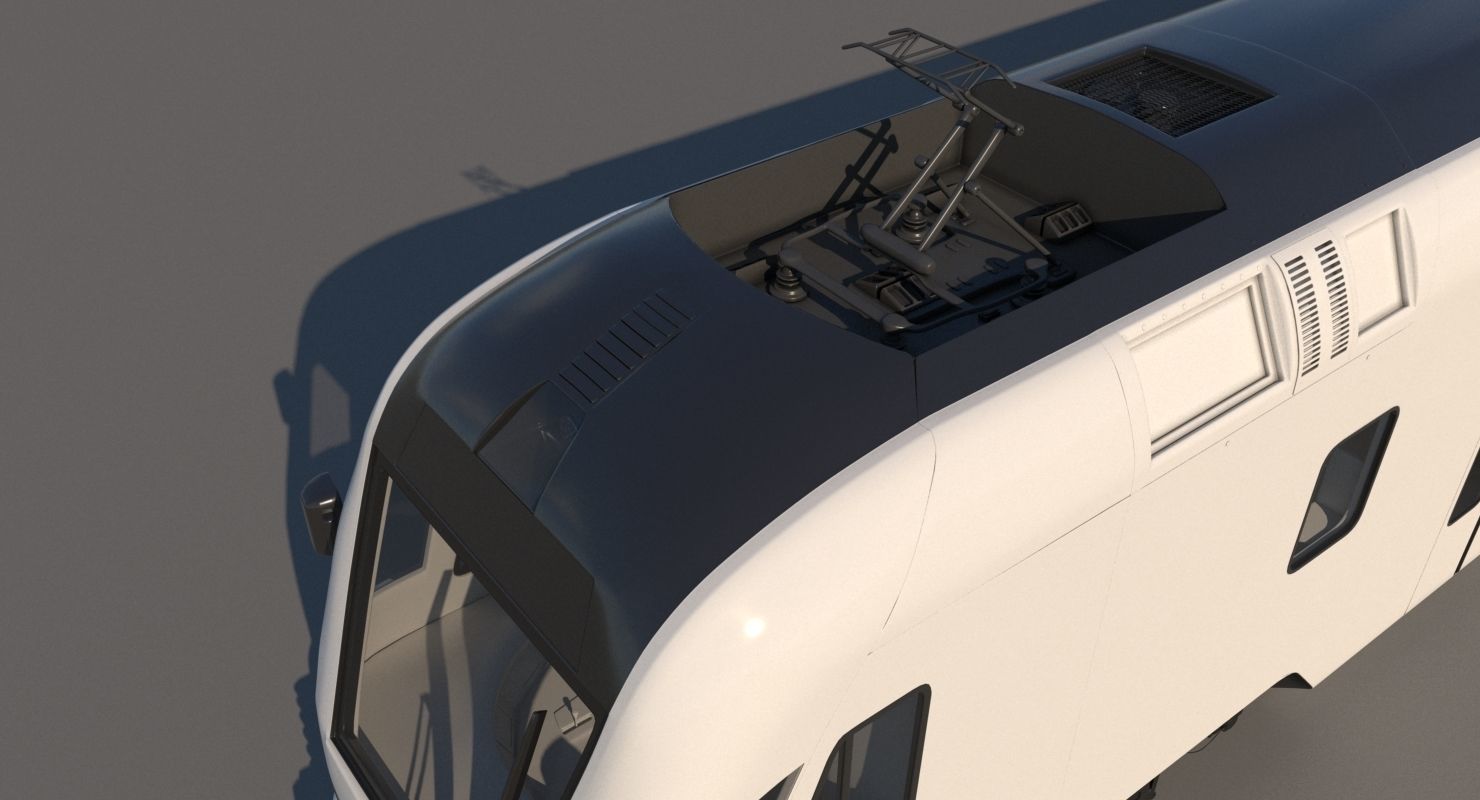 Stadler Dosto Passenger Train 3D model_7