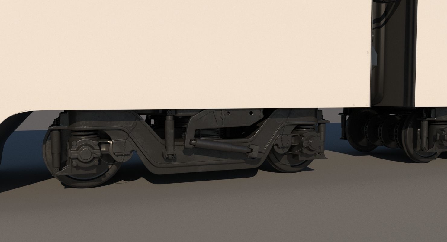 Stadler Dosto Passenger Train 3D model_8