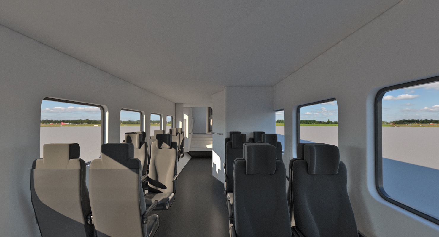 Stadler Dosto Passenger Train 3D model_2