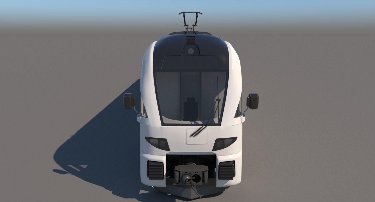 Stadler Dosto Passenger Train 3D model_1