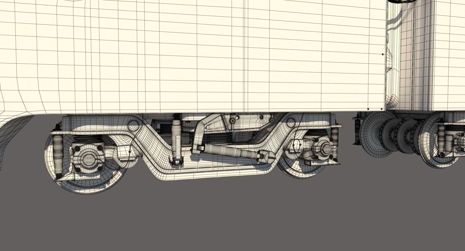 Stadler Dosto Passenger Train 3D model_21