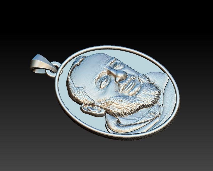 Padre Pio 3D print model_12