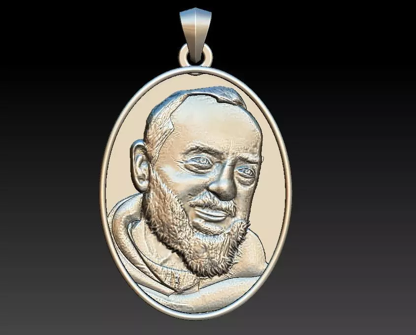 Padre Pio 3D print model_0