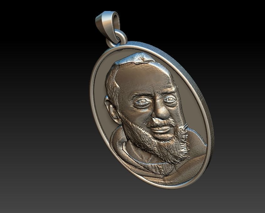 Padre Pio 3D print model_9
