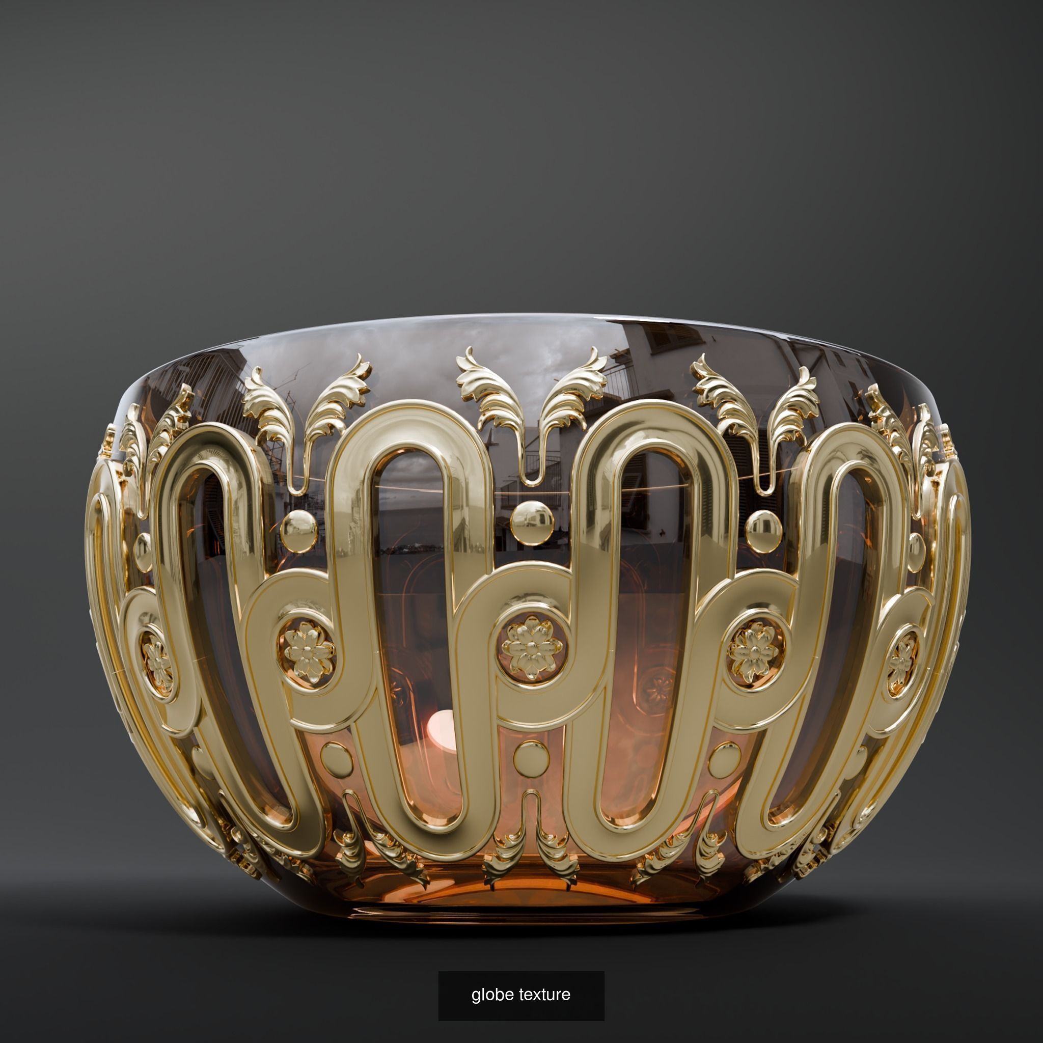 3dprint collection vase with wavy lines _65