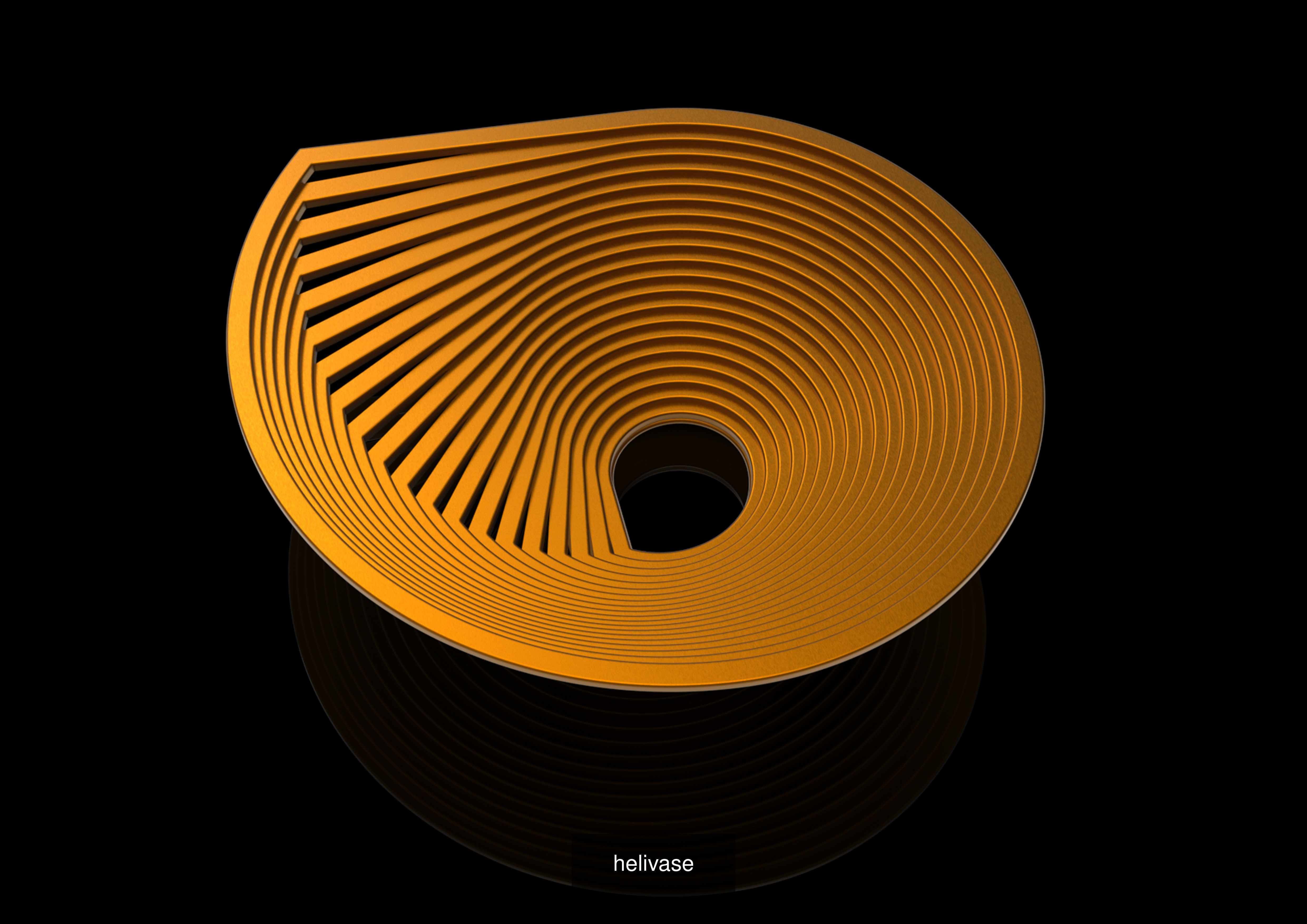 3dprint collection vase with wavy lines _135