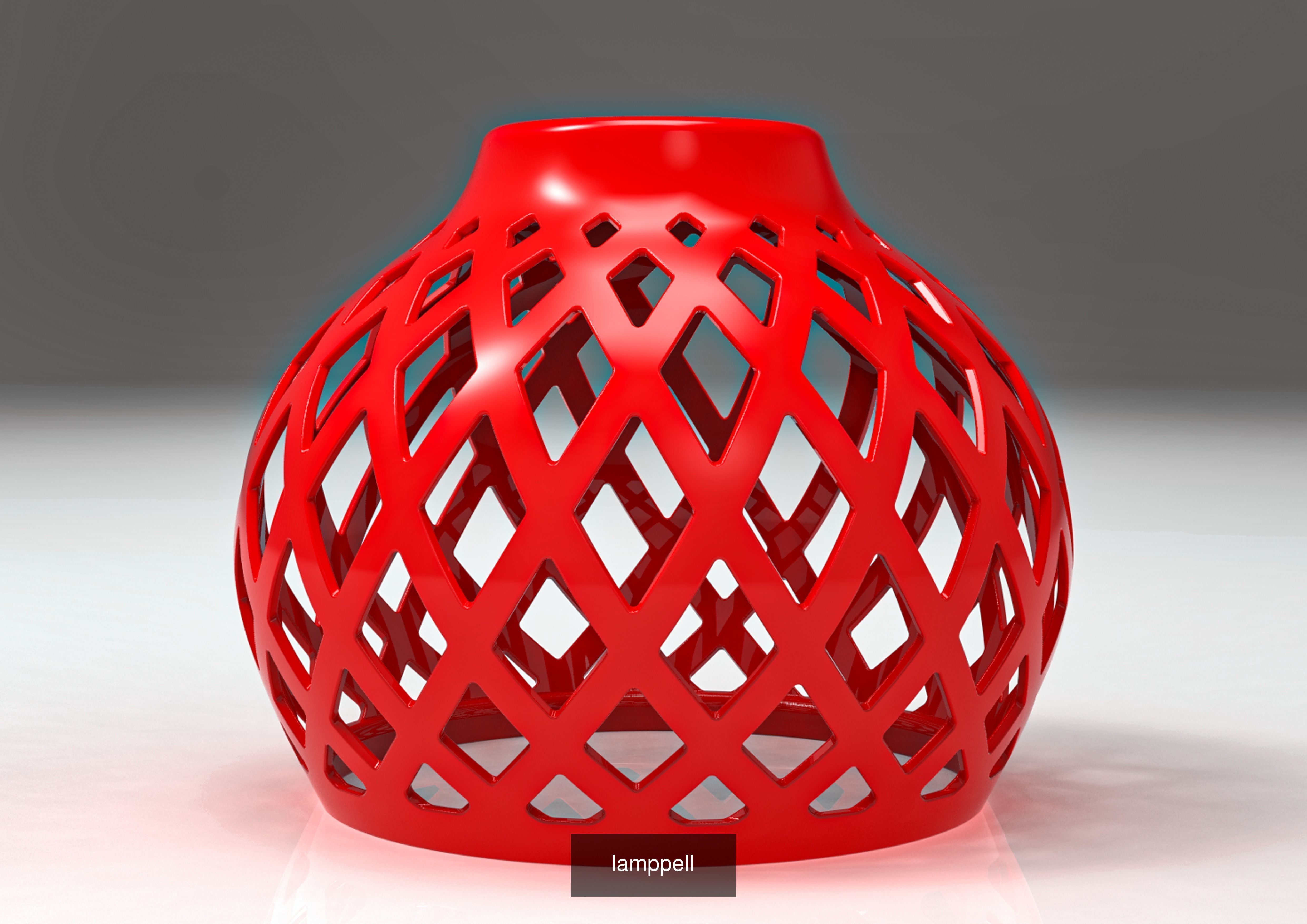 3dprint collection vase with wavy lines _160