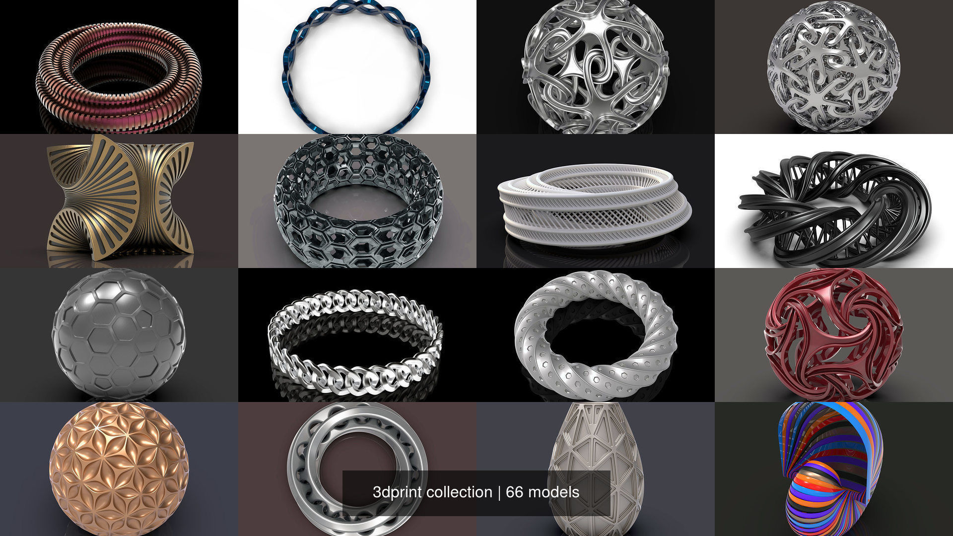 3dprint collection vase with wavy lines _77