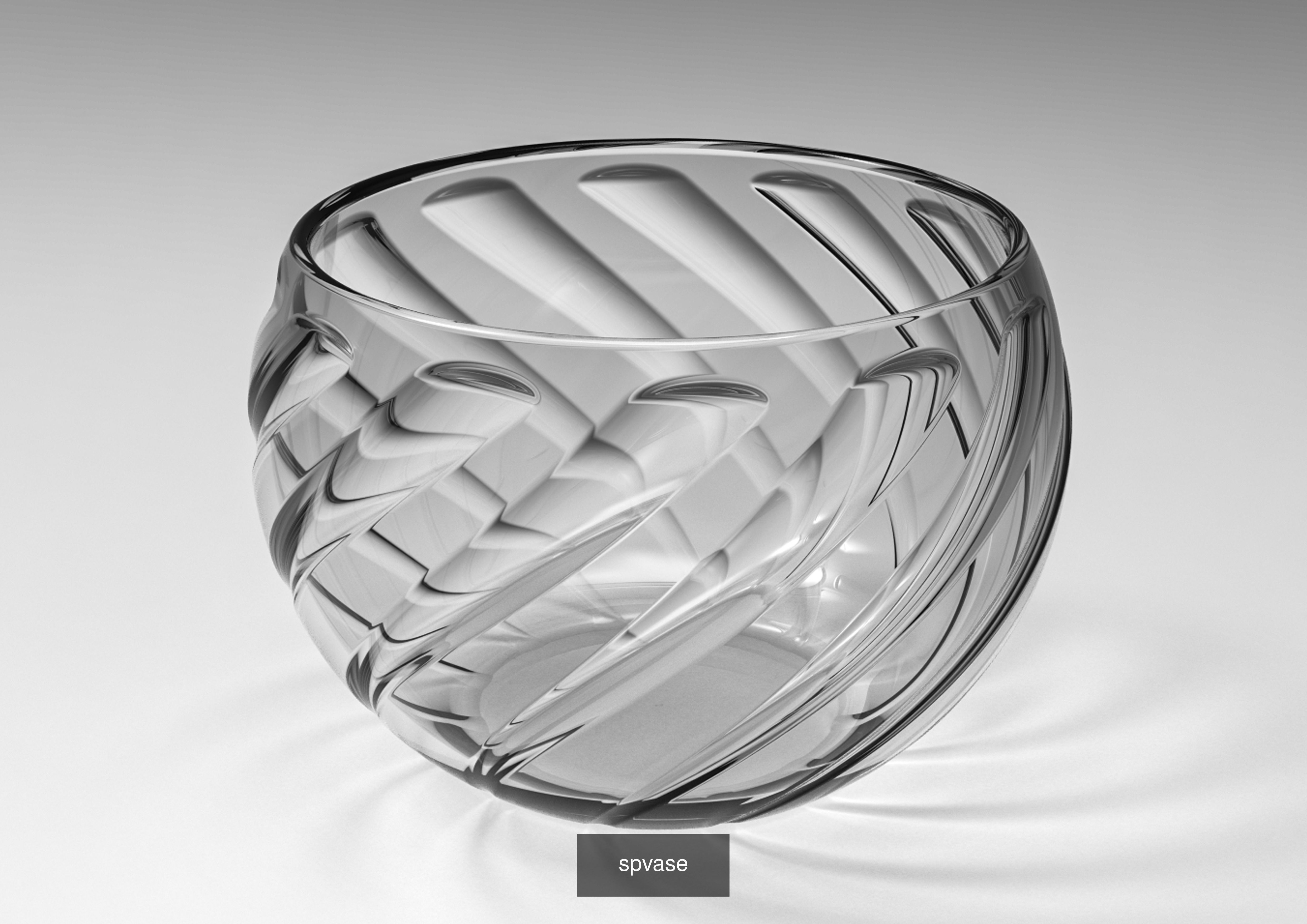 3dprint collection vase with wavy lines _157