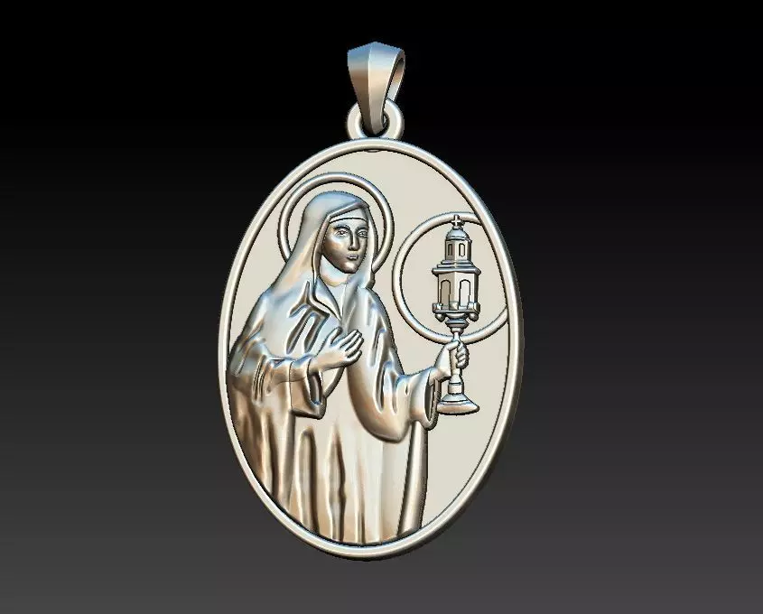 Saint Claire - Santa Clara 3D print model