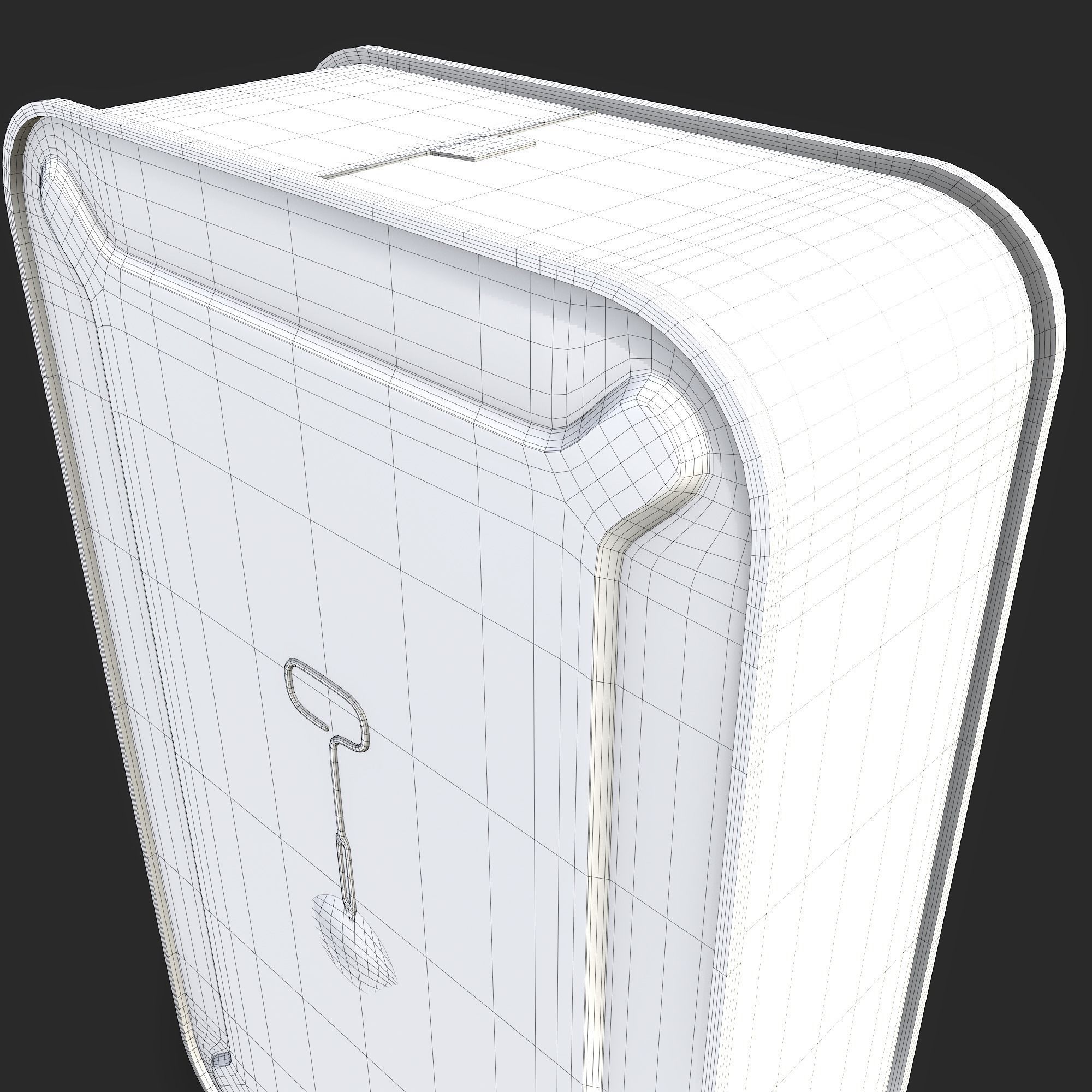 US MRE 1962 Food Packet PBR Low-poly 3D model_13