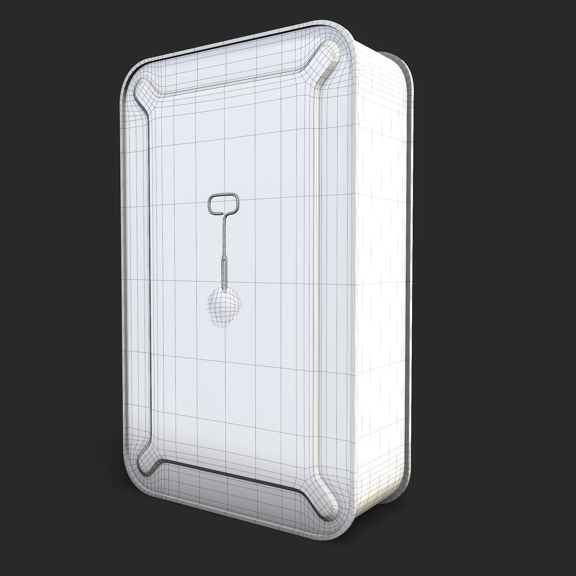 US MRE 1962 Food Packet PBR Low-poly 3D model_11