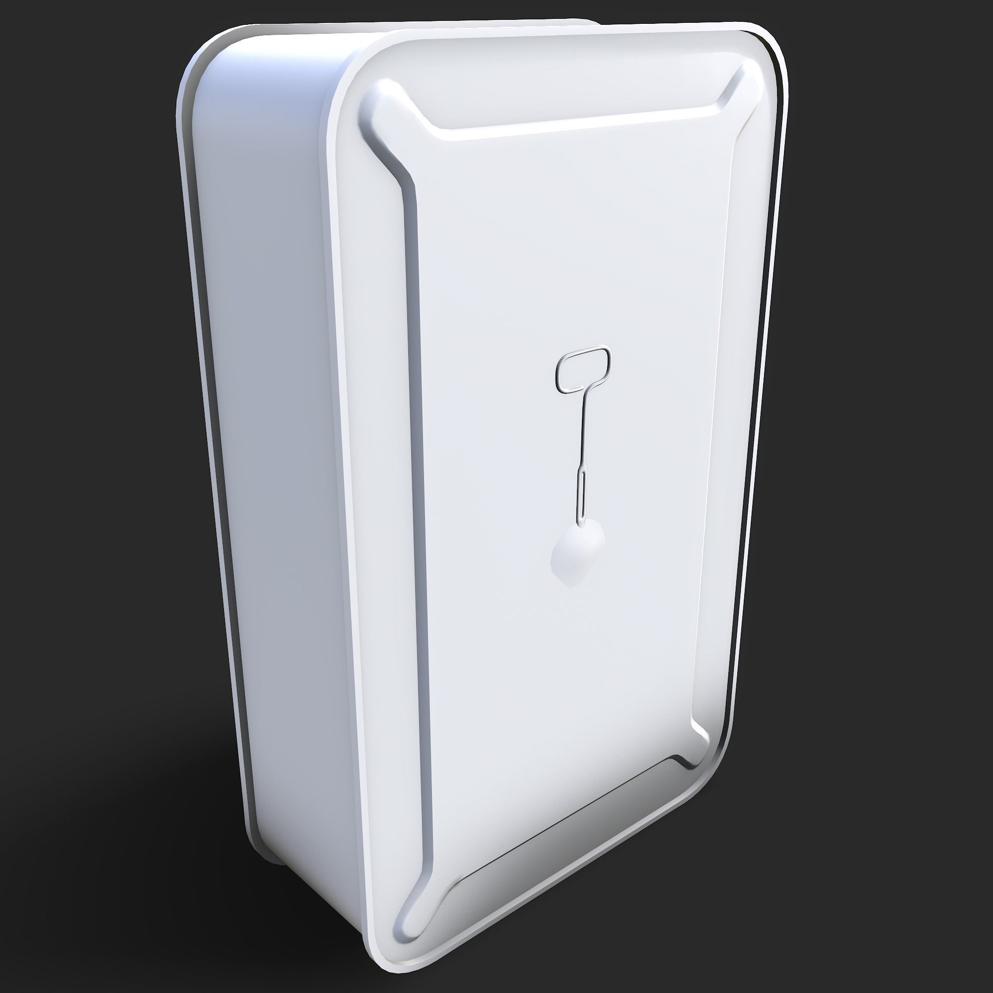 US MRE 1962 Food Packet PBR Low-poly 3D model_12