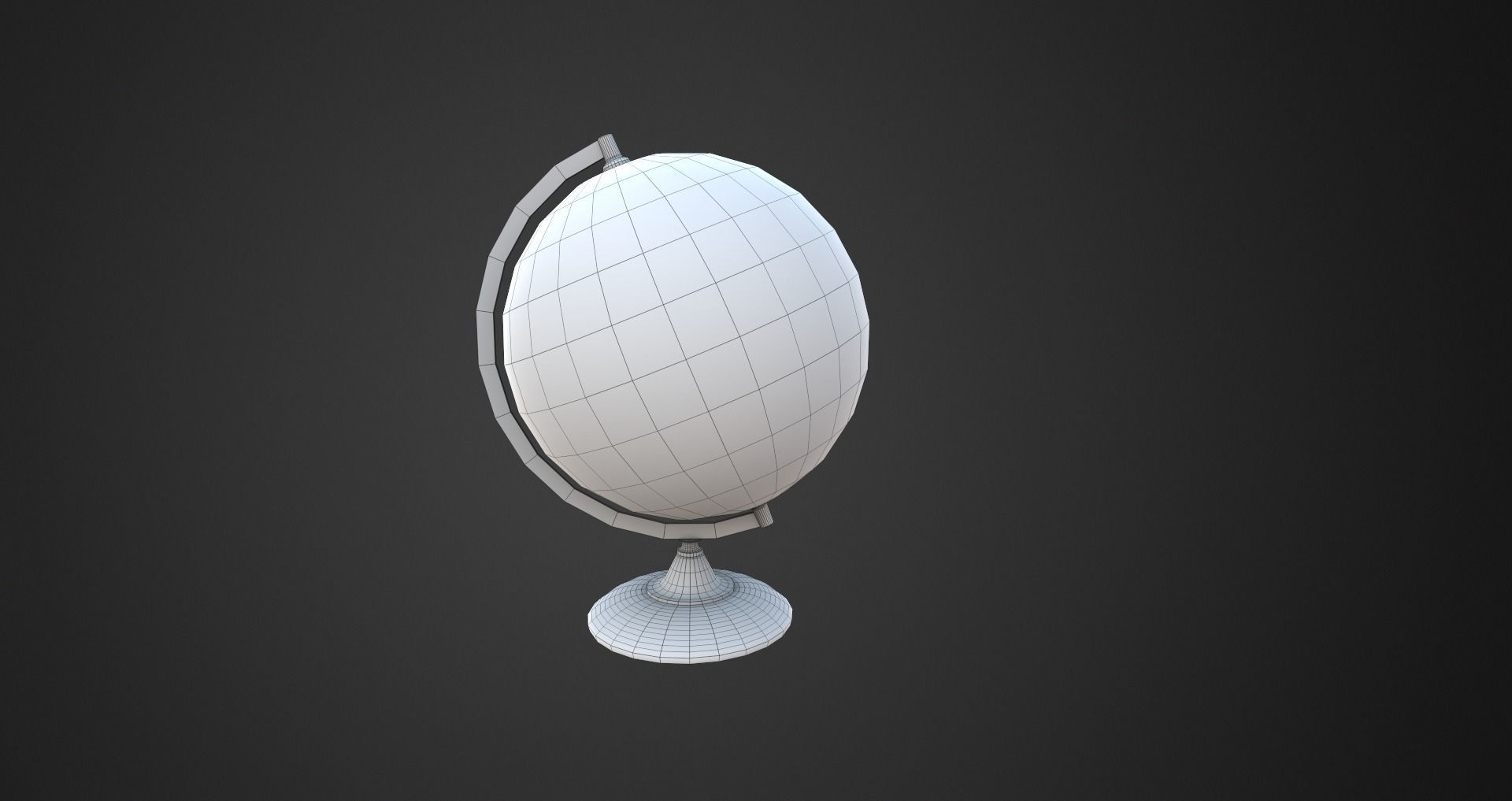 Low-Poly 80s Room 2 Low-poly 3D model_12