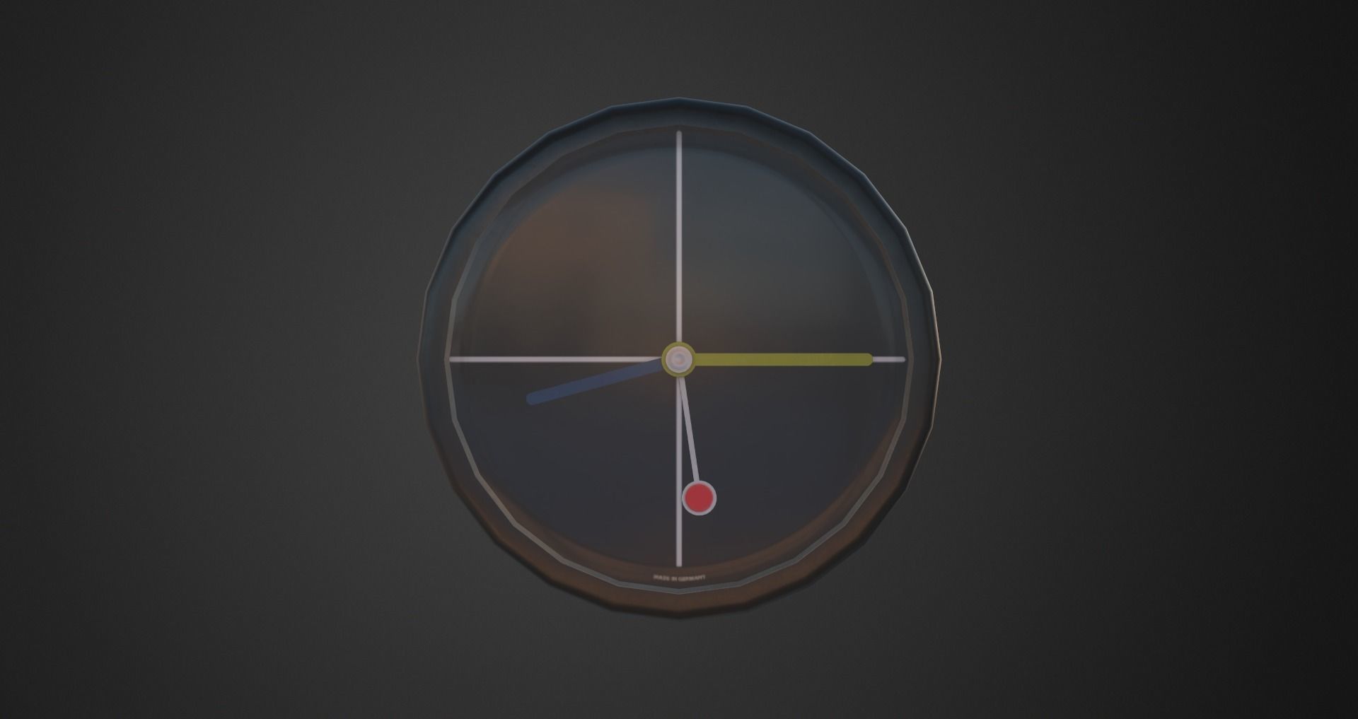 Low-Poly 80s Room 2 Low-poly 3D model_7