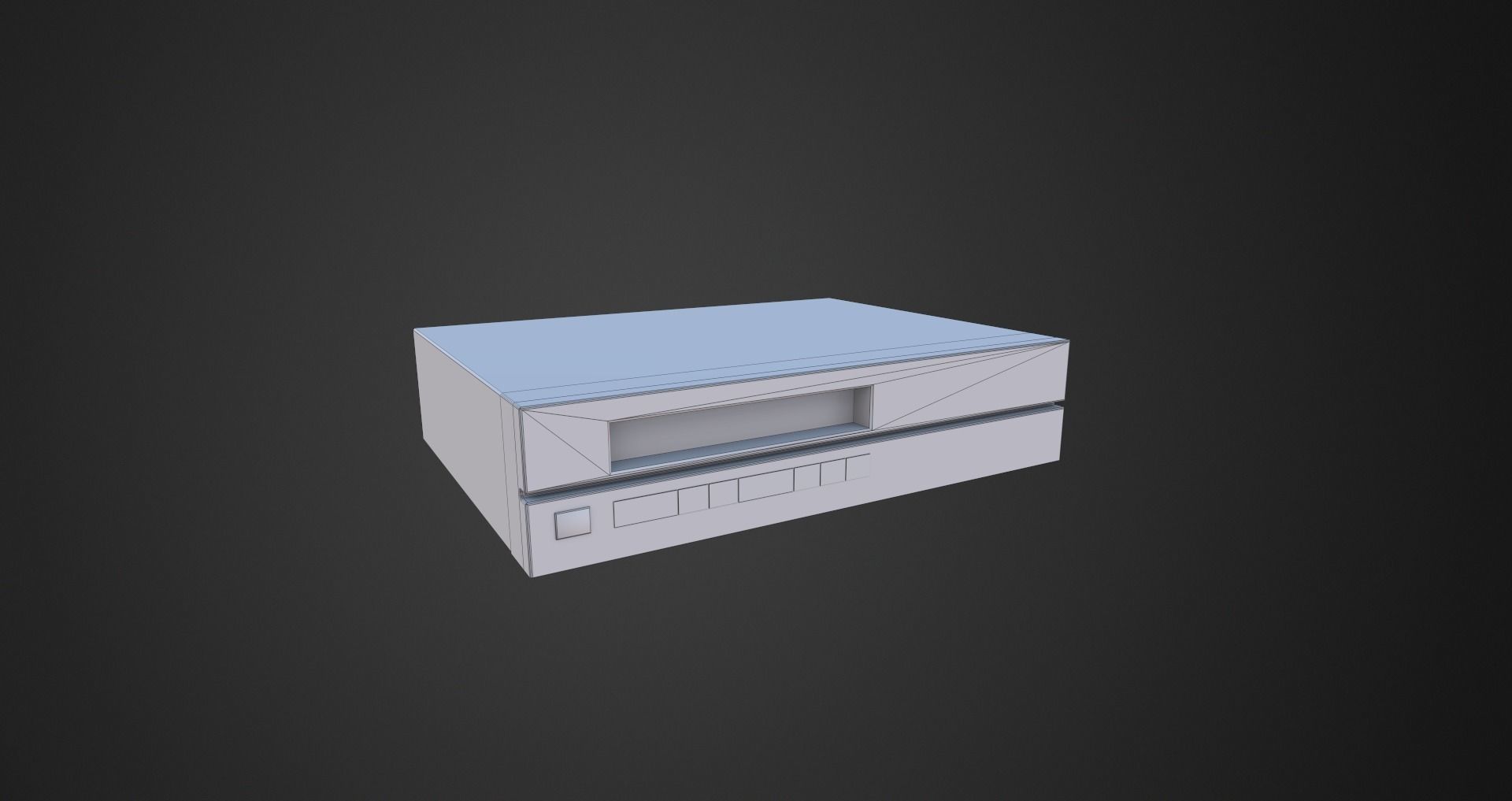 Low-Poly 80s Room 2 Low-poly 3D model_44