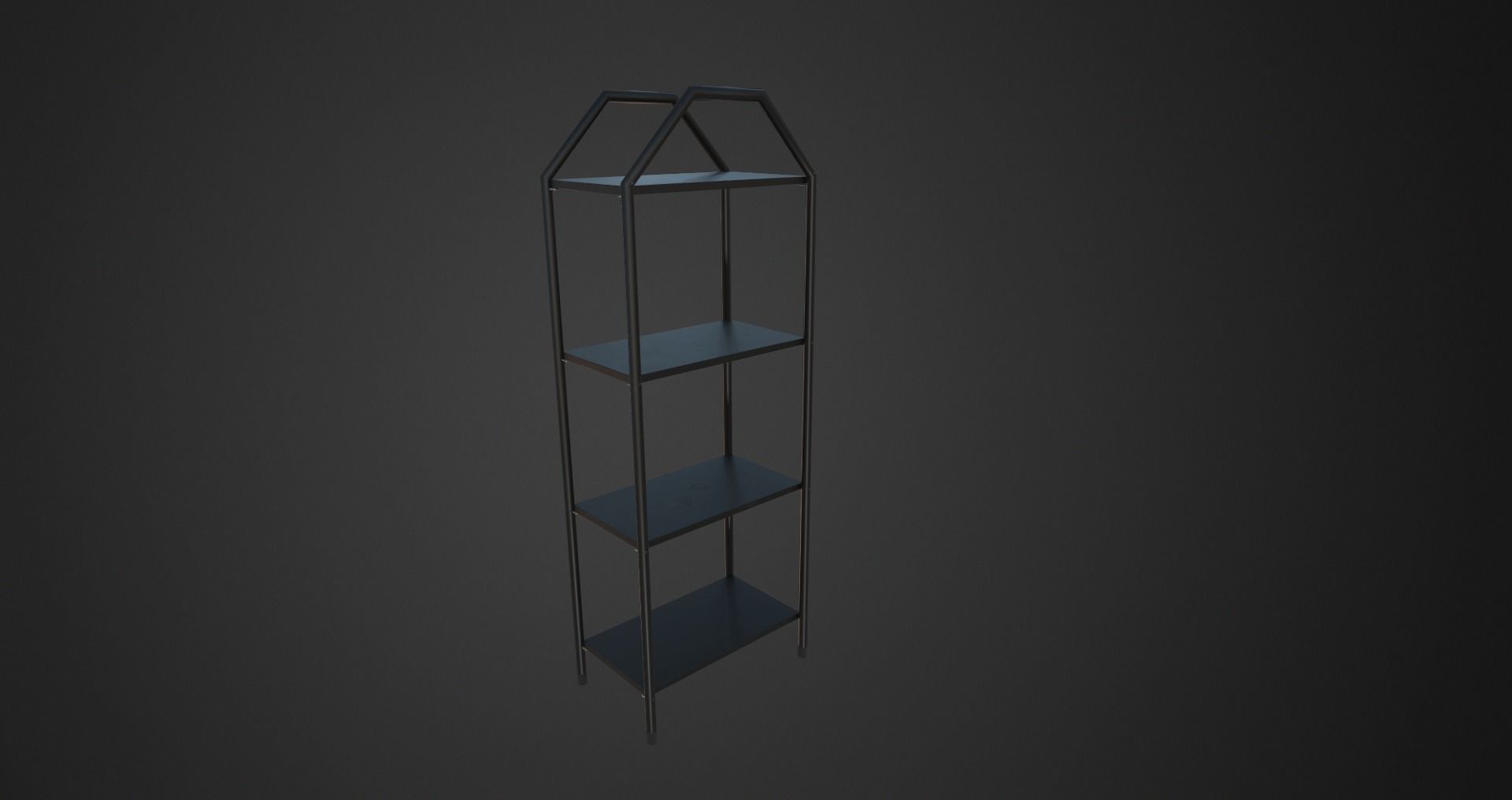 Low-Poly 80s Room 2 Low-poly 3D model_29