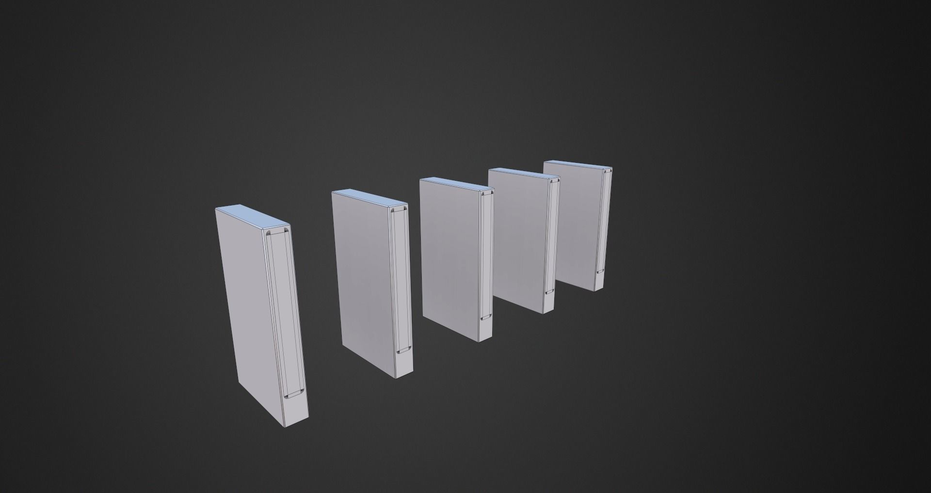 Low-Poly 80s Room 2 Low-poly 3D model_42