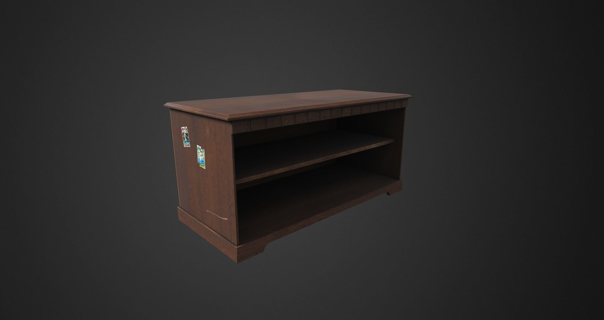 Low-Poly 80s Room 2 Low-poly 3D model_35