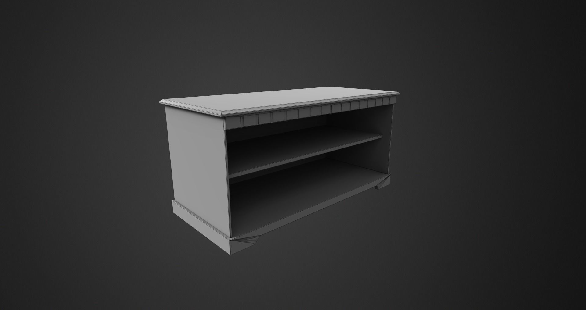 Low-Poly 80s Room 2 Low-poly 3D model_36