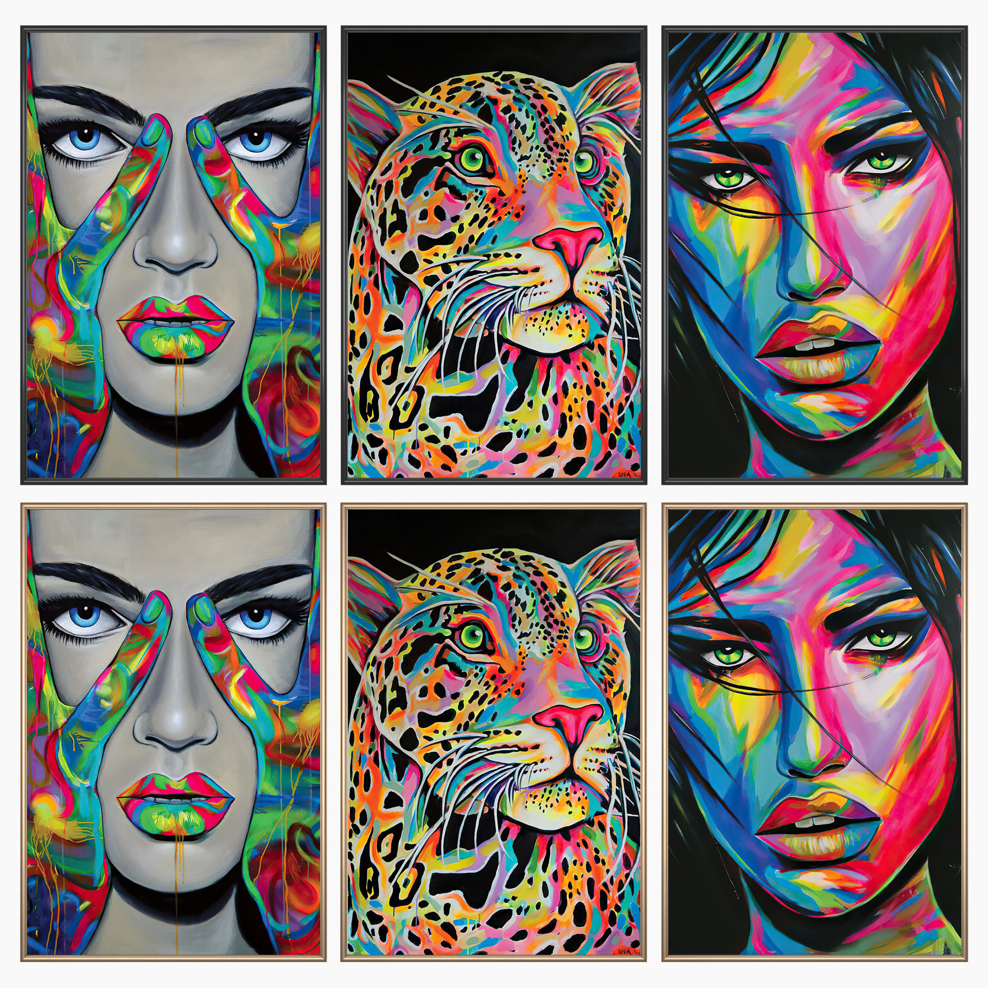 Wall Art Set 3560 3D model_1