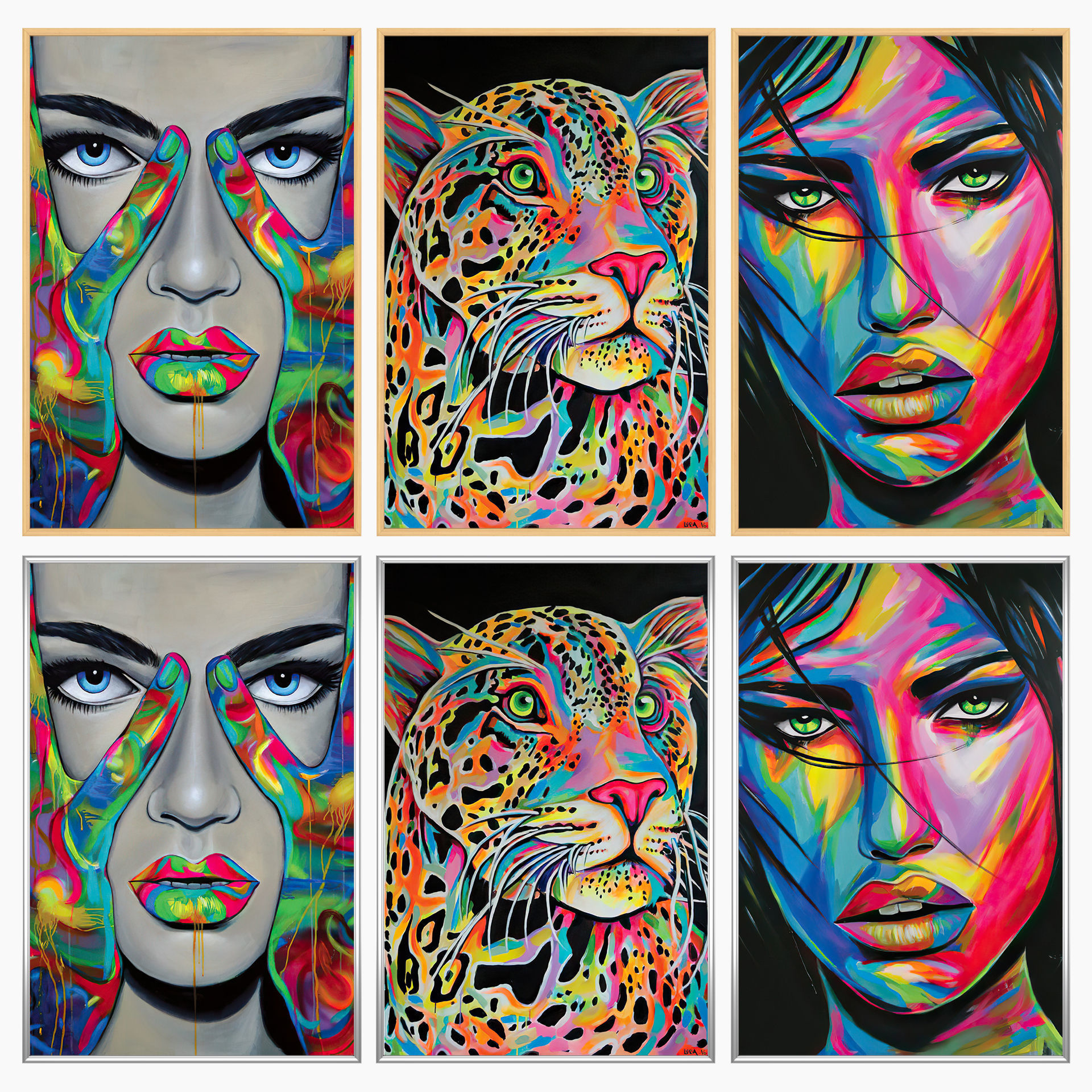 Wall Art Set 3560 3D model_2