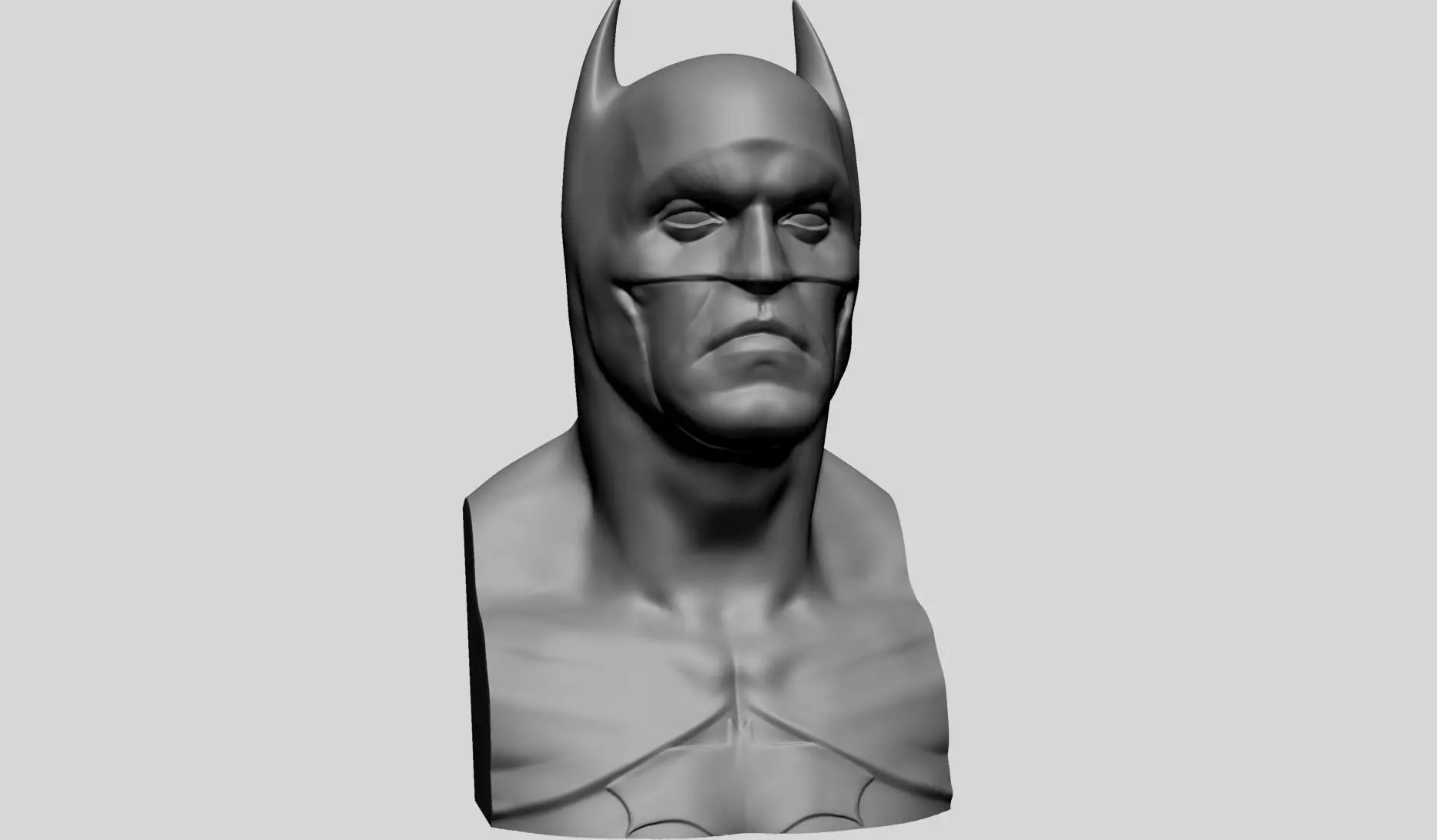 Batman Bust A 3D print model_0