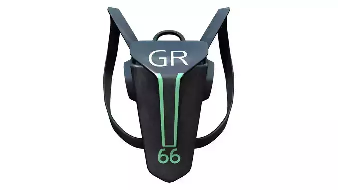 Space Rider Biker Backpack Bag