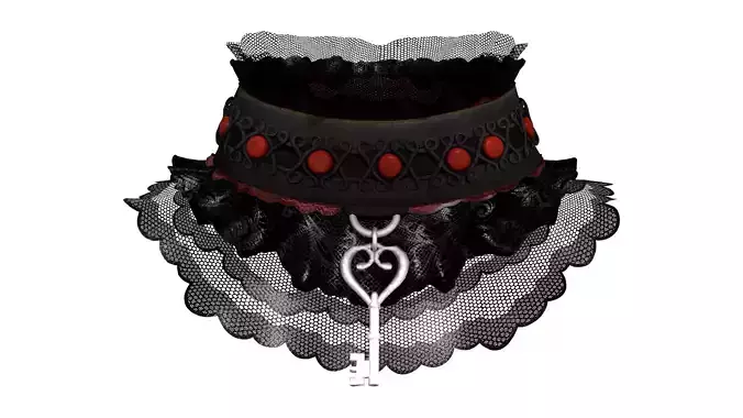 Womens Neck Lacy Neck Collar