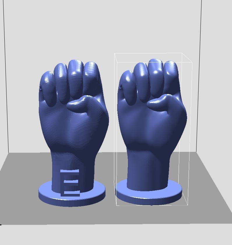ASL Alphabet 3D print model_9