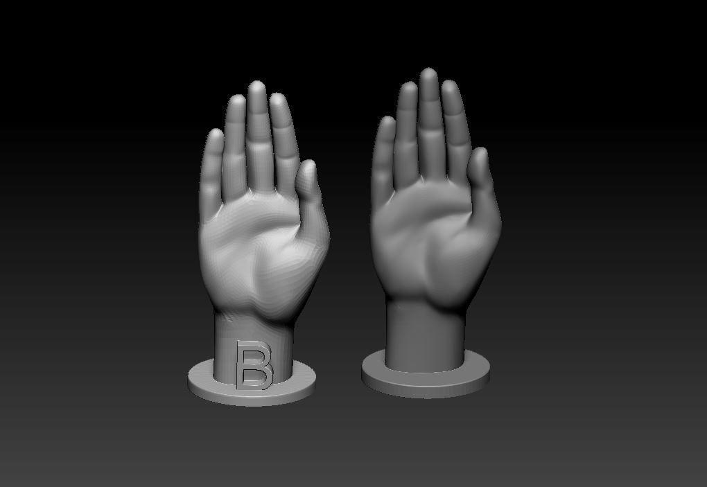 ASL Alphabet 3D print model_6