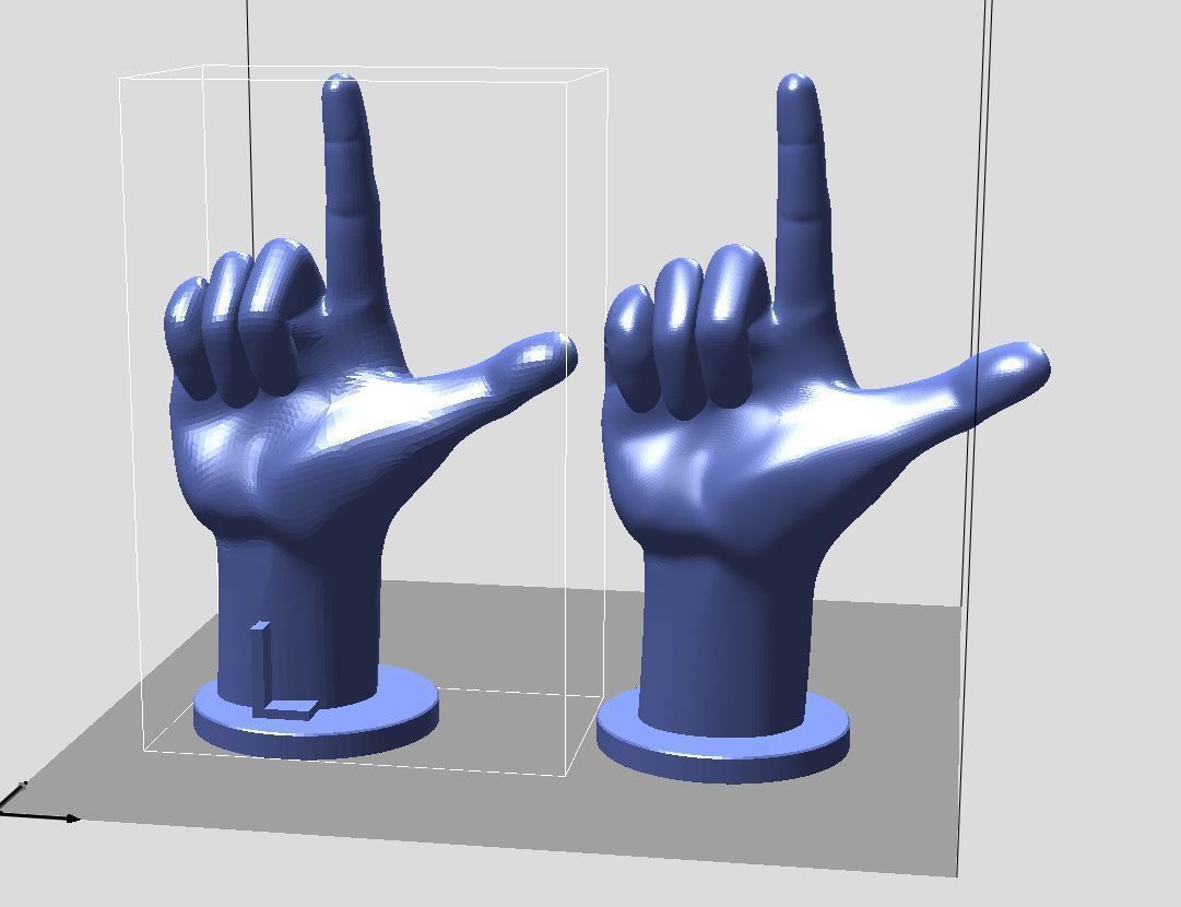 ASL Alphabet 3D print model_16